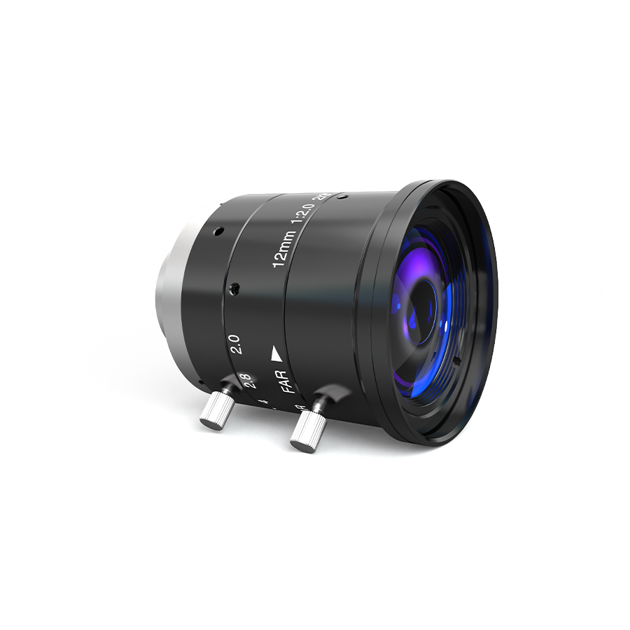 12mm 2/3" F2.0 5M 无热化定焦镜头